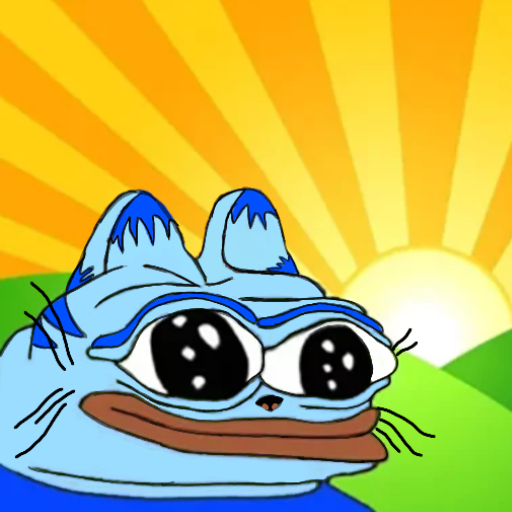 Toshi cat big sunrise — $TOSHI meme