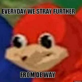 De way meme — Reaction meme