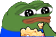 Pepe apu eating popcorn — Apu meme