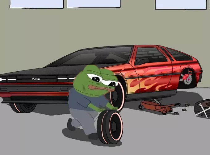 Nakamotor Tire Shop — Twetch meme
