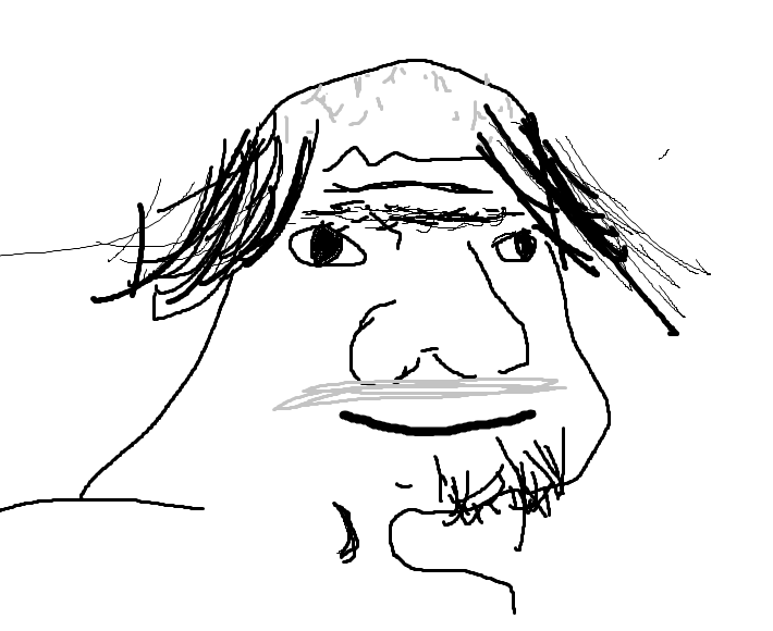 Brainlet badly drawn meme — Brainlet meme