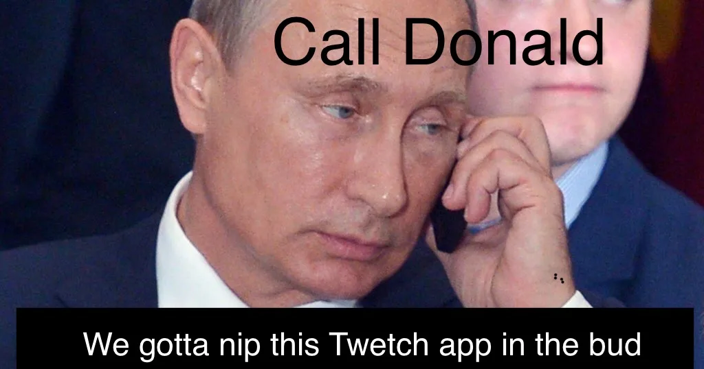 Putin donald trump twetch — Twetch meme