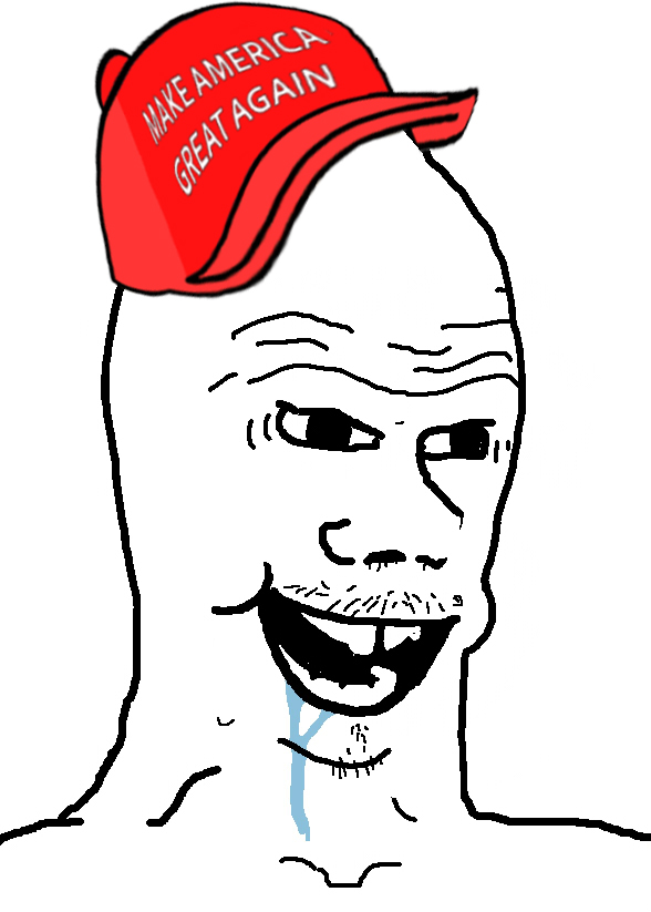 Brainlet maga hat — Brainlet meme