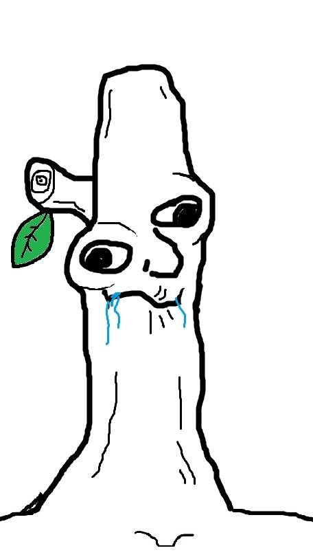 Brainlet tree branch — Brainlet meme