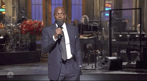 Dave Chapelle You Racist — Reaction meme