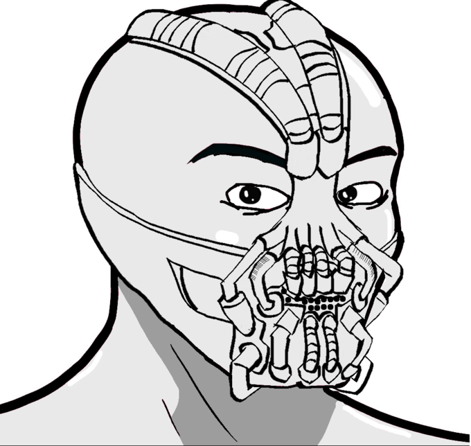 Nujak bane mask — Wojak meme