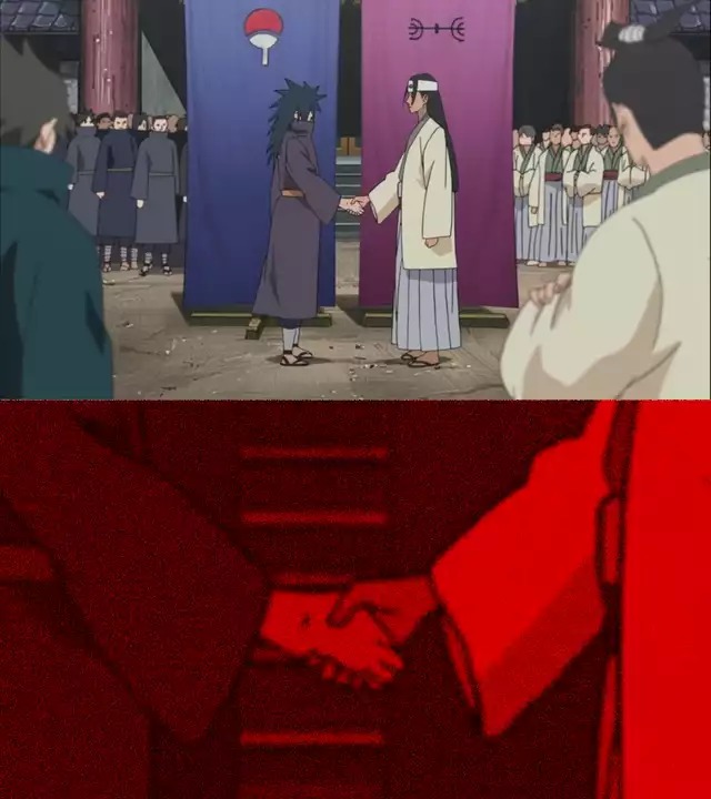 Naruto Handshake Meme Template meme template — Templates meme