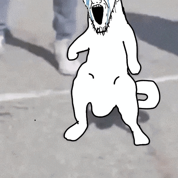 Wojak seething sneed cat dabbing dancing — Wojak meme