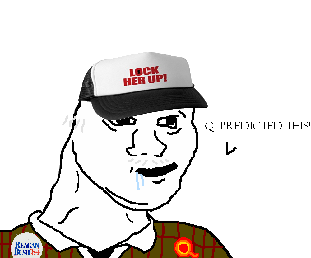 Brainlet q anon — Brainlet meme