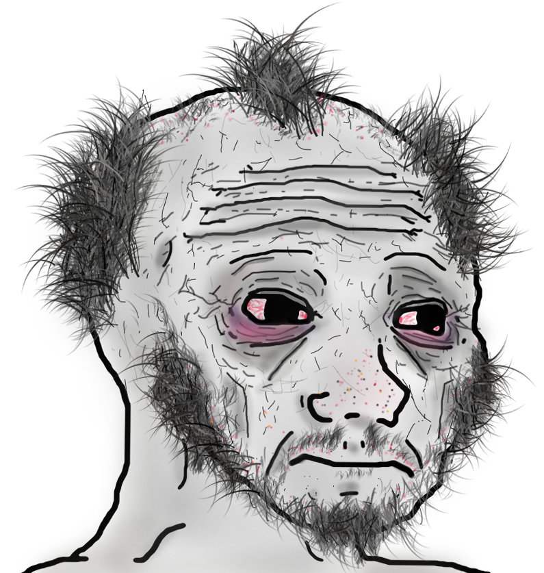Wojak doomer male pattern baldness — Wojak meme
