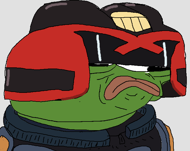 Pepe judge dredd — Pepe meme