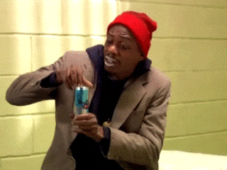Dave Chapelle Crackhead Shazam! — Reaction meme