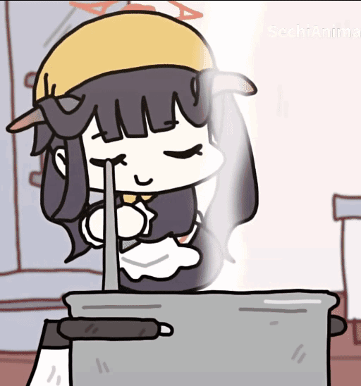 Anime Maid Cooking — Reaction meme