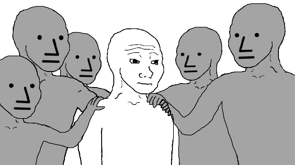 Wojak npc wojaks — Wojak meme