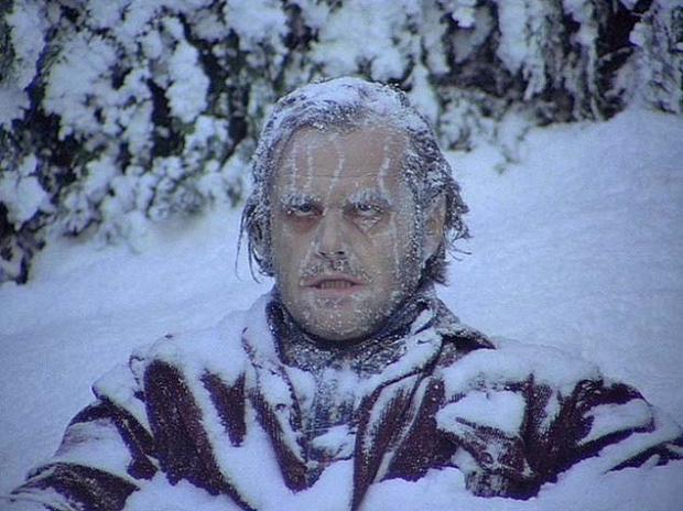 Jack Nicholson The Shining Snow meme template — Templates meme