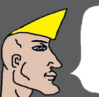 Chad text bubble — Reaction meme