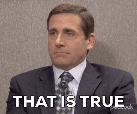 Steve Carell That Is True — Reaction meme