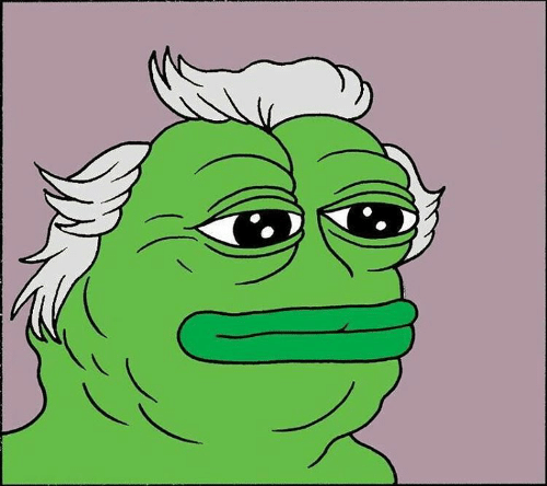 Pepe old off green — Pepe meme