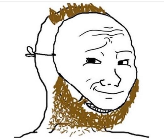 Wojak coomer normal mask — Wojak meme