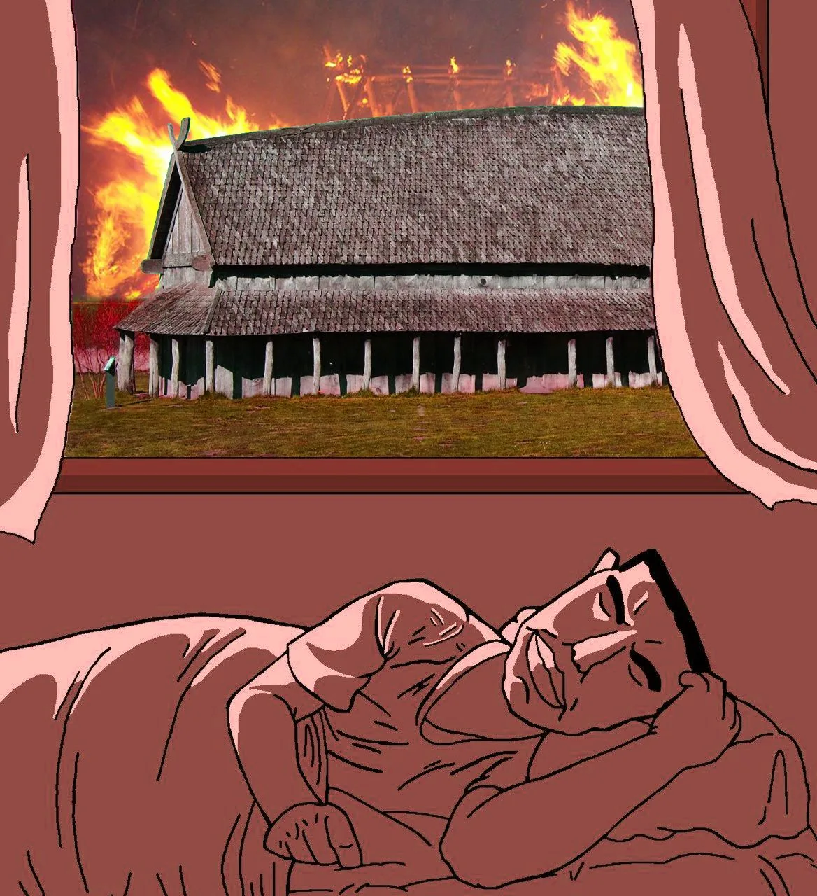 Sleep — Wojak meme