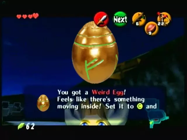 You got a weird egg! — Twetch meme