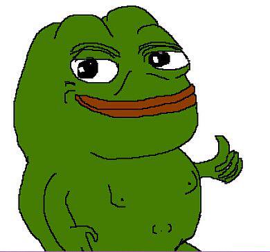 Pepe heavy thumbs up — Pepe meme