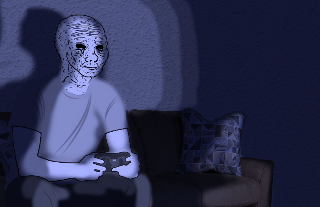 Wojak stage 6.3 doomer vidya — Wojak meme