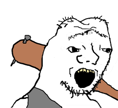 Grug soy boy — Grug meme