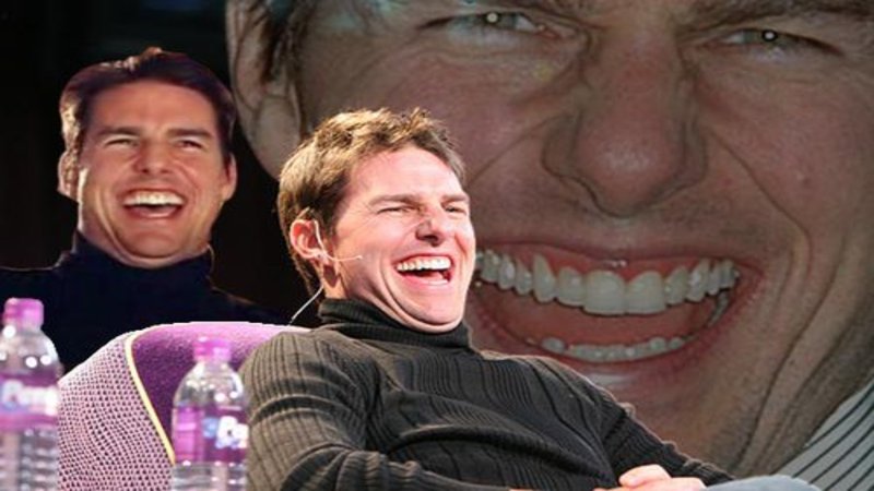 Laughing tom cruise regular — Reaction meme