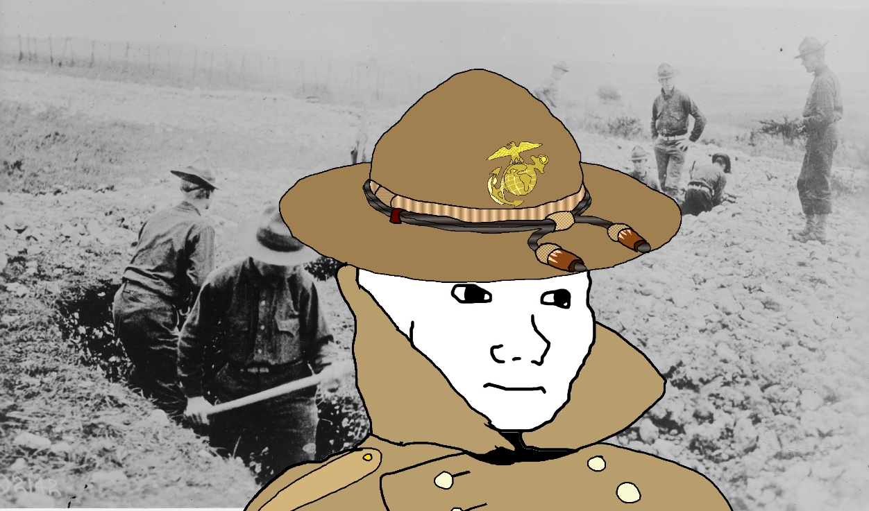 Wojak usmc — Wojak meme