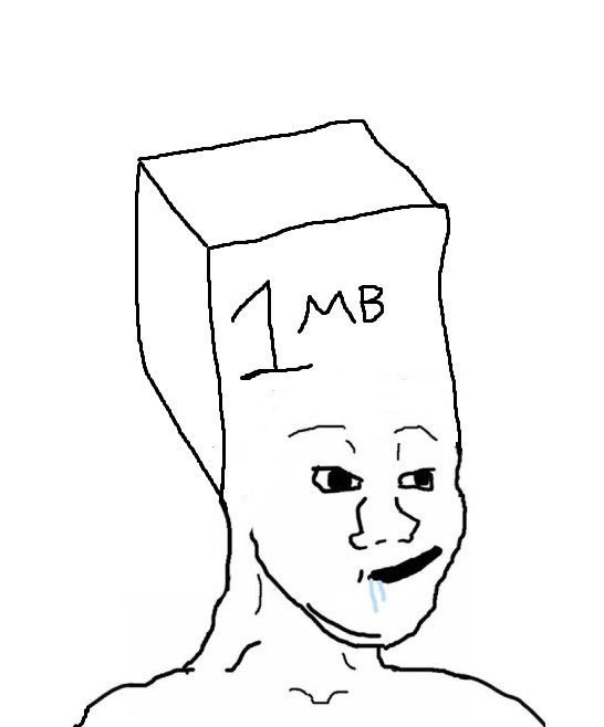 Brainlet 1mb block head — Brainlet meme