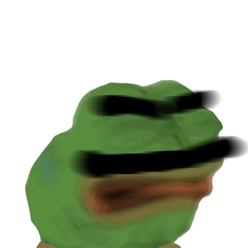 Blurred head Jeet Degen sticker — Sticker Packs meme