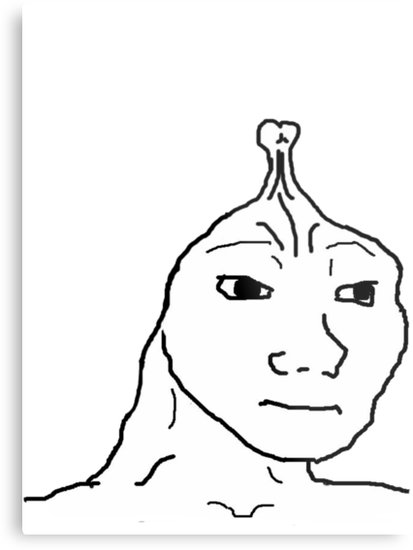 Brainlet nut brain — Brainlet meme