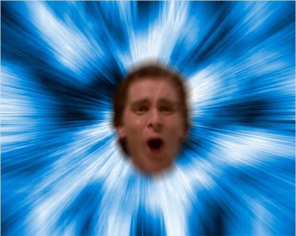 Bateman amazed explosion — Reaction meme