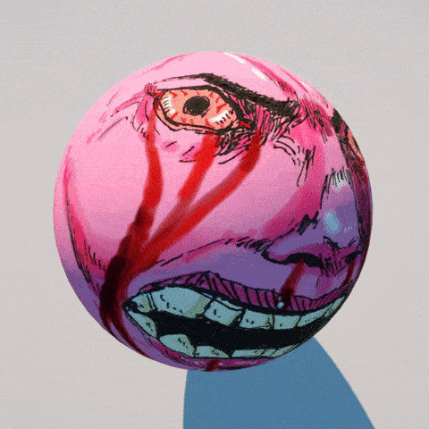 Pink wojak sphere breaking — Wojak meme