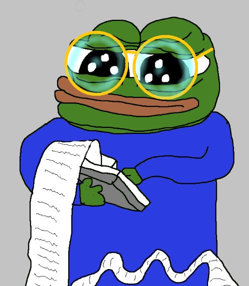 Pepe calculates — Pepe meme