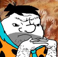 Grug fred flinstone — Grug meme