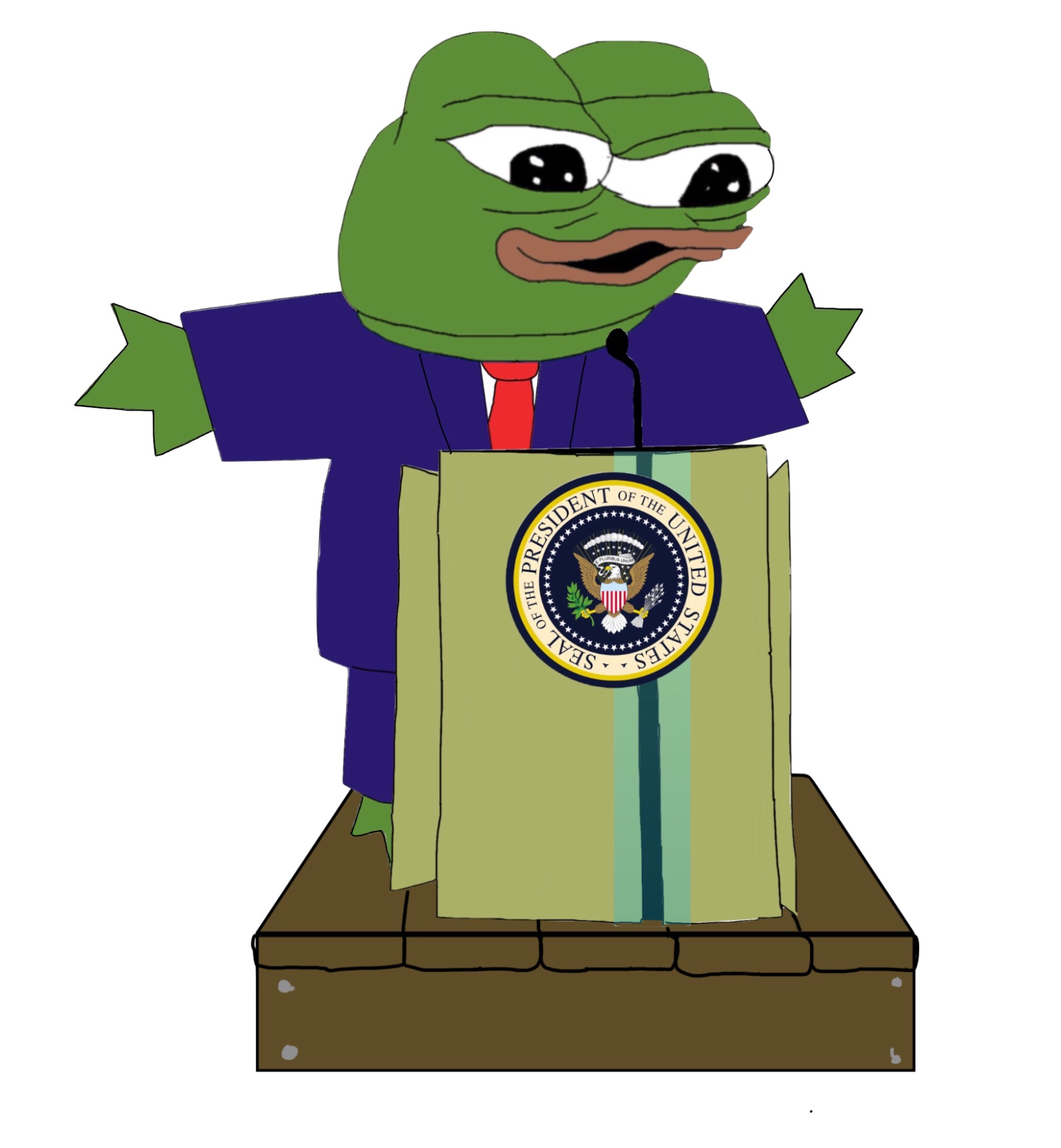 Pepe potus — Pepe meme