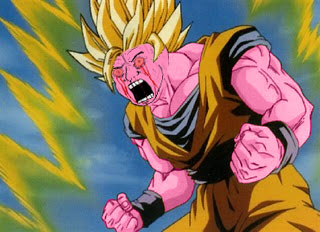 Pink wojay dbz super saiyan — Wojak meme