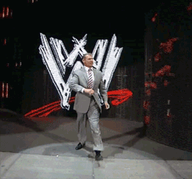 Vince mcmahon walking — Reaction meme