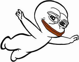 Pepe face on casper — Pepe meme