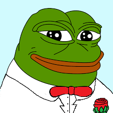 Pepe white tux — Pepe meme