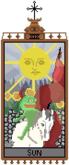 Sun Pepe — Pepe meme