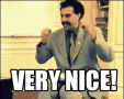 Very Nice Borat — Reaction meme