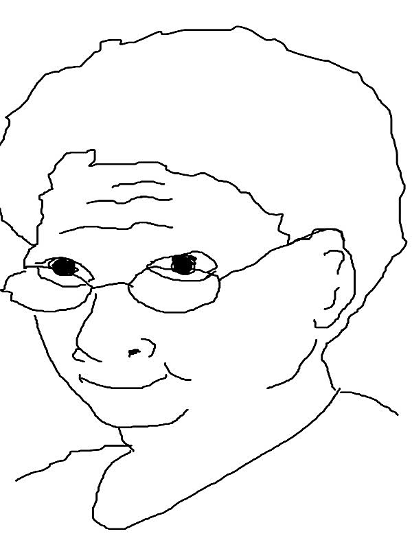 Wojak grandma — Wojak meme