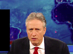 Confused Jon Stewart — Reaction meme