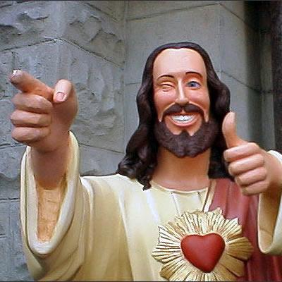 Buddy Christ meme template — Templates meme