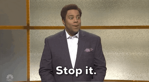 Kenan Thompson Stop It — Reaction meme