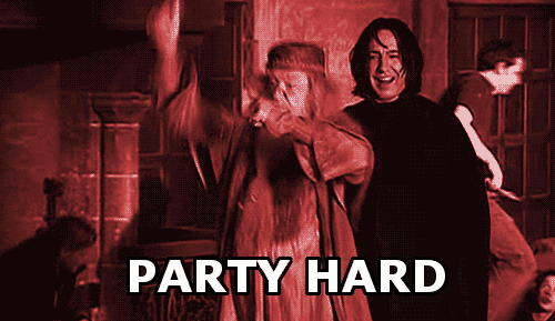 Dumbledore Party Hard — Reaction meme
