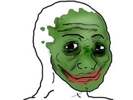 Wojak pepe joker makeup — Wojak meme